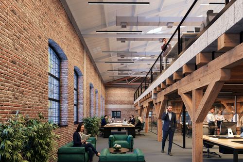 SOHO HUB w budowie. Ponad 9 tys. m&sup2; nowych przestrzeni komercyjnych na Pradze